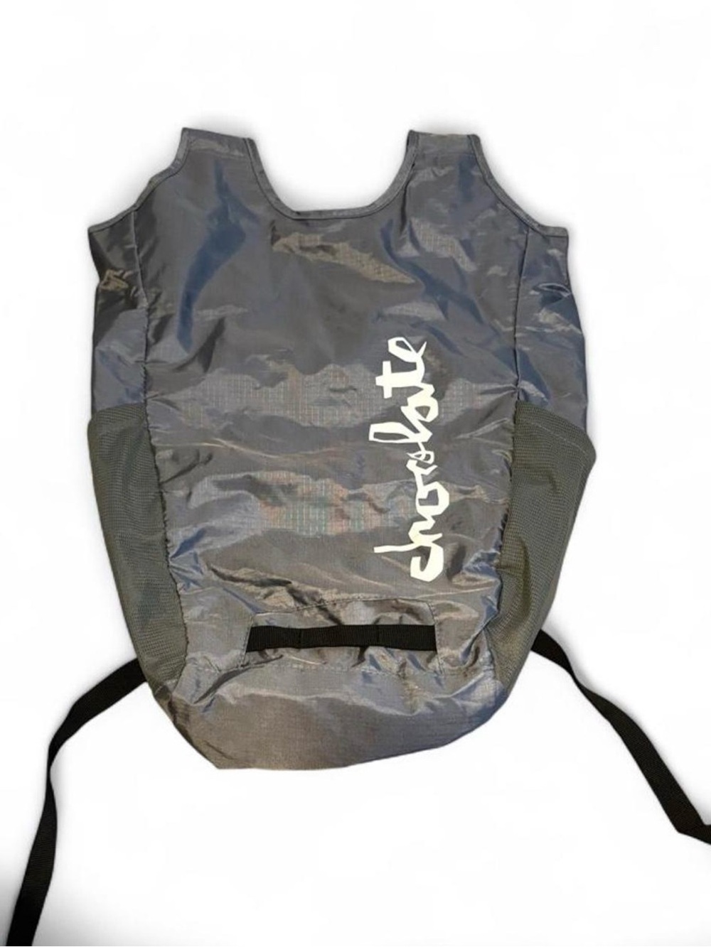 Chocolate Skateboards Grey Packable Lightweight Backpack Bag